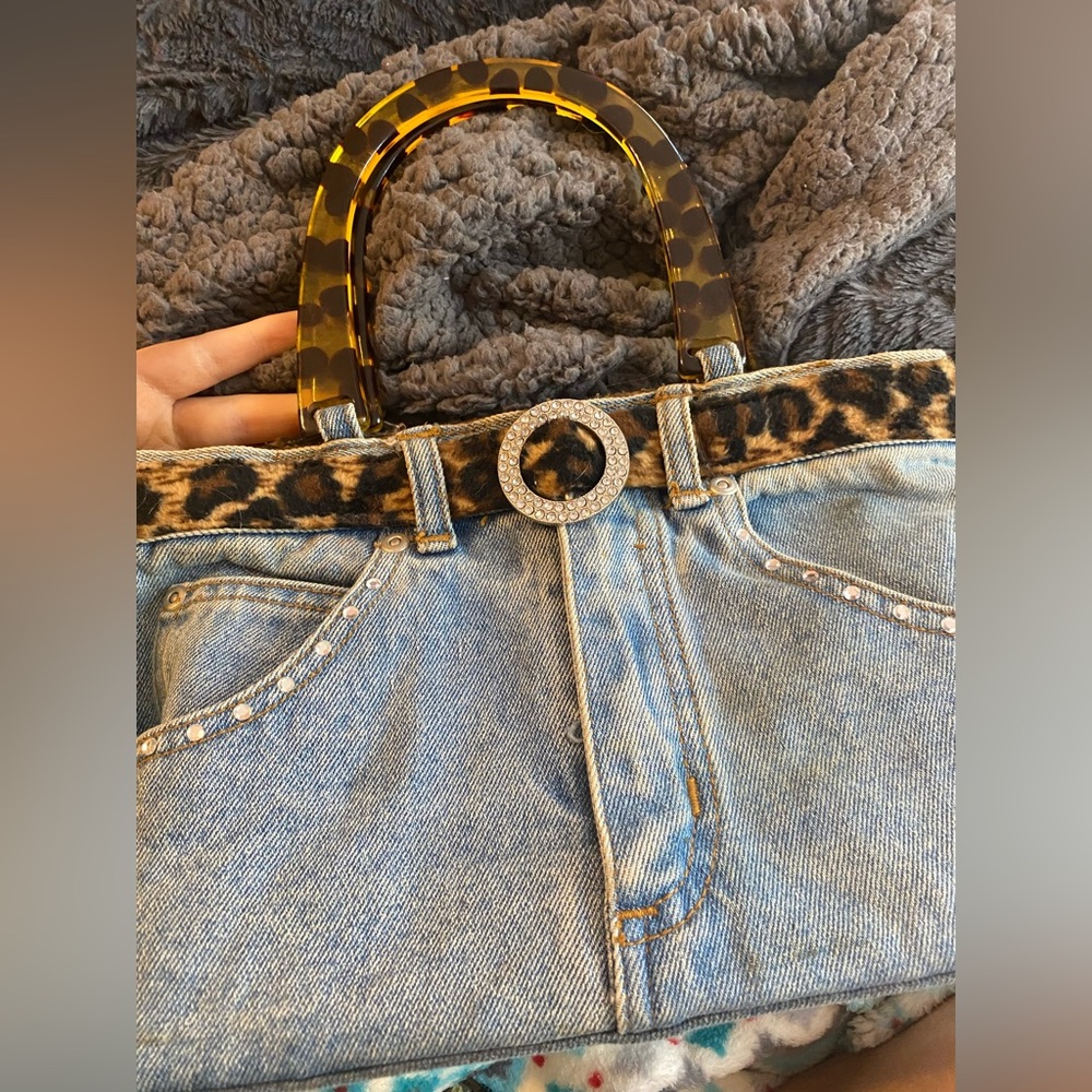 Denim purse